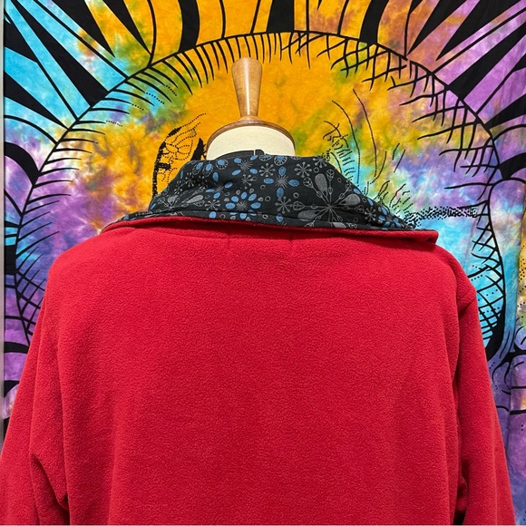 🌈 Amazing fleece patchwork art jacket - Picture 9 of 13